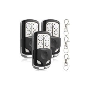 3-Pack Universal Keychain Remote for LiftMaster Garage Doors - Easy & Secure